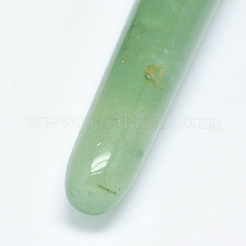 Natural Green Aventurine Massage Sticks&nbsp;DJEW-E004-01B