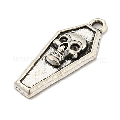 Tibetan Style Alloy Pendants Rhinestone Settings&nbsp;TIBE-L013-05AS-01