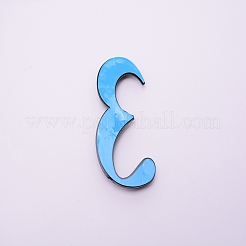 Plastic & PVC Number Sign Labels&nbsp;X-KY-WH0023-A03-03