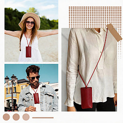 1Pc PU Leather Eyewear Pouch&nbsp;ABAG-CN0001-85D