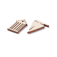 未完成の木板装飾  DIYクラフト用品  混合図形  バリーウッド  2.3x2.3x0.2cm&nbsp;WOOD-XCP0001-49