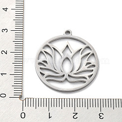 Non-Tarnish 304 Stainless Steel Pendants&nbsp;STAS-M323-52P