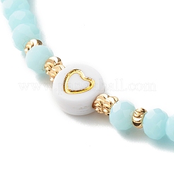 Glass Beads Stretch Bracelets&nbsp;BJEW-JB06576-03