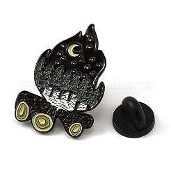 Campfire Night Forest Enamel Pins&nbsp;AL-CBA1A3E-07EB-01