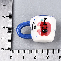 Handmade Porcelain Apple Mug Cup Decoration&nbsp;PORC-T133-21B