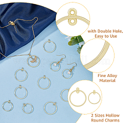 40Pcs 2 Style Alloy Connector Charms&nbsp;FIND-FH0007-15