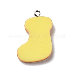 Opaque Resin Pendants&nbsp;RESI-D055-131P