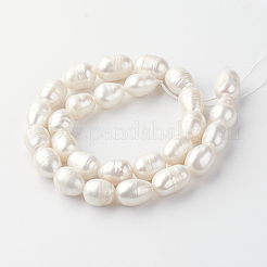Natural Cultured Freshwater Pearl Beads Strands&nbsp;PEAR-R064-05