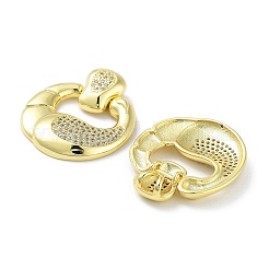 Brass with Cubic Zirconia Pendants&nbsp;KK-K353-06G