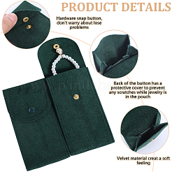 3 Sets Rectangle Velvet Single Watch Storage Bags&nbsp;ABAG-BBC0001-12D