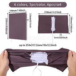 Polyester Elastic Book Cover&nbsp;DIY-WH0504-885C