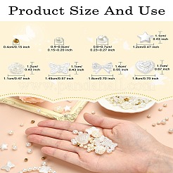DIY Imitation Pearl Plastic Stretch Bracelet Making Kit&nbsp;DIY-YW0009-04