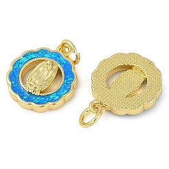 Rack Plating Brass Pendants&nbsp;KK-U032-20G-01