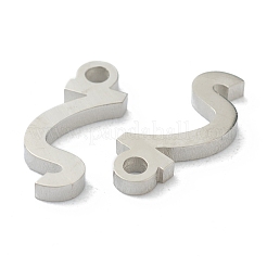 Non-Tarnish 304 Stainless Steel Charms&nbsp;STAS-G244-01Z