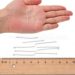 鉄平頭ピン  銀色のメッキ  カドミウムフリー＆鉛フリー  30x0.75~0.8mm  約673個/100g&nbsp;X-HPS3.0cm