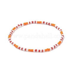 Glass Beaded Stretch Bracelets&nbsp;BJEW-JB09095