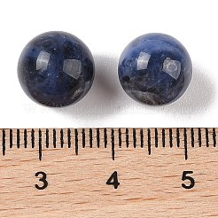Natural Sodalite No Hole Sphere Beads&nbsp;G-K353-04A-08