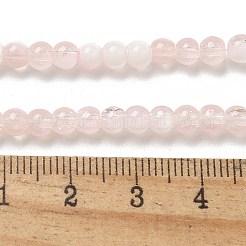 Crackle Glass Beads Strands&nbsp;GLAA-U001-4mm-12
