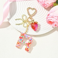 Alloy & Resin Pendant Decorations&nbsp;HJEW-YW00401-04