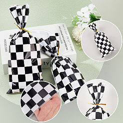 100Pcs Rectangle OPP Cookies Bags&nbsp;ABAG-WH20010-19
