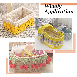 5Pcs 3 Styles Wooden Basket Bottoms&nbsp;DIY-HS0002-15