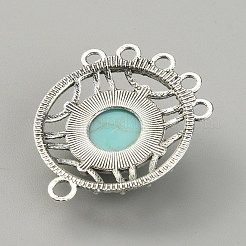 Synthetic Turquoise Chandelier Component Links&nbsp;FIND-TAC0011-49A-AS