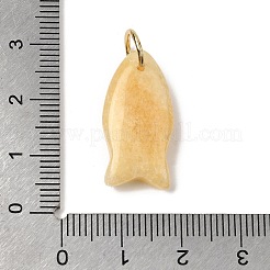 Natural Topaz Jade Pendants&nbsp;G-A297-01G-06
