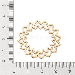 304 Stainless Steel Hollow Pendants&nbsp;STAS-Q313-02G