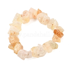 加熱された天然シトリンビーズ連売り  原石  ナゲット  7~25x8~24.5x5~16mm  穴：0.9~1mm  約14~28個/連  7.48''~8.43''（19~21.4センチメートル）&nbsp;G-I283-F27