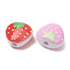 Printed Opaque Acrylic Beads&nbsp;AC-CBAC4EE-06