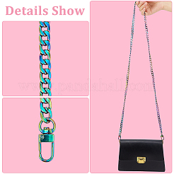 1Pc Zinc Alloy Curb Chain Bag Handle&nbsp;FIND-WR0008-78C