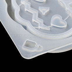 Halloween Theme Pumpkin/Bat/Ghost DIY Silicone Quicksand Molds&nbsp;LS-DIY-Q030-04B
