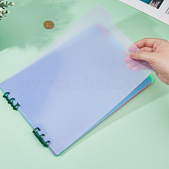 PP Plastic Binder Dividers&nbsp;DIY-WH0504-662