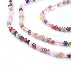 Natural Mixed Gemstone Beads Strands&nbsp;X-G-F619-21-2mm