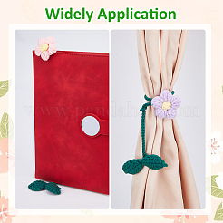 7Pcs 7 Colors Milk Cotton Curtain Tieback&nbsp;DIY-FH0007-50