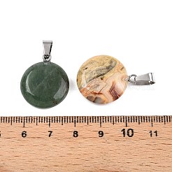 Natural & Synthetic Mixed Stone Pendants&nbsp;G-N344-19P