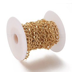 Brass Double Link Curb Chains&nbsp;CHC-M020-06G