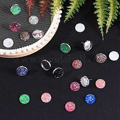 110Pcs 11 Colors Resin Cabochons&nbsp;DIY-SZ0002-17