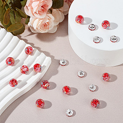 DIY Flower Beads Jewelry Making Finding Kits&nbsp;DIY-GO0001-80B