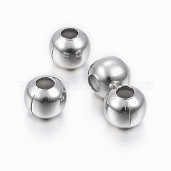 Tarnish Resistant 304 Stainless Steel Beads&nbsp;STAS-H396-C-08P