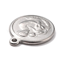 Non-Tarnish 304 Stainless Steel Pendants&nbsp;STAS-B024-24P