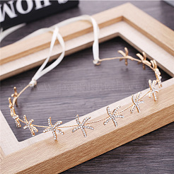 Starfish Alloy Crystal Rhinestone Hairband & Stud Earrings Sets&nbsp;FS-WGF7E24-01