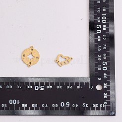 12Pcs 12 Styles 201 & 304 Stainless Steel Connector Charms&nbsp;STAS-SZ0002-57