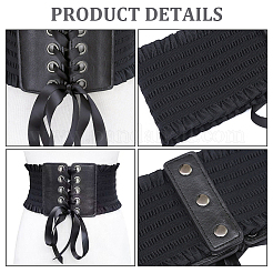 1Pc Imitation Leather Stretch Belts for Women&nbsp;AJEW-CL0002-93B