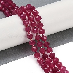 Natural Dyed White Jade Beads Strands&nbsp;G-H057-A22-16