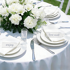 20Pcs Acrylic Wedding Seat Label&nbsp;AJEW-BM0001-25