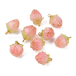 Handmade Flower Epoxy Resin Pendants&nbsp;LS-KY-S163-103D