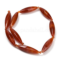 Natural Red Agate Beads Strands&nbsp;G-B178-D01-02