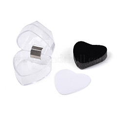 Valentine's Day Transparent Acrylic Ring Storage Boxes&nbsp;OBOX-T001-01A