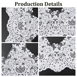 3.3Yards Polyester Lace Triming Ribbons&nbsp;SRIB-GF0001-57A